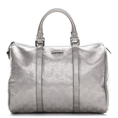 Gucci Imprime Monogram Medium Joy Boston Silver 1 of 12