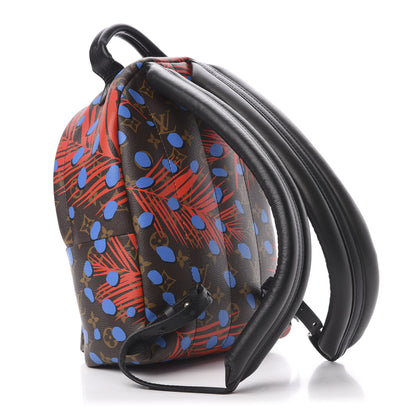 Louis Vuitton Monogram Jungle Dots Palm Springs Backpack PM Coquelicot Denim 2 of 9