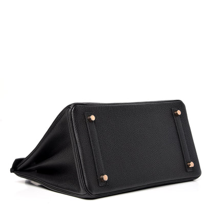 Hermes Togo Birkin 30 Black 5 of 32