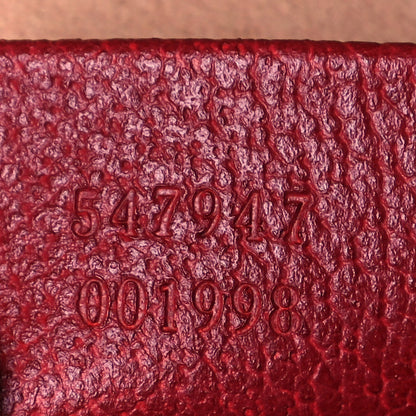 Gucci GG Supreme Monogram Flora Web Large Ophidia Tote Red 7 of 10