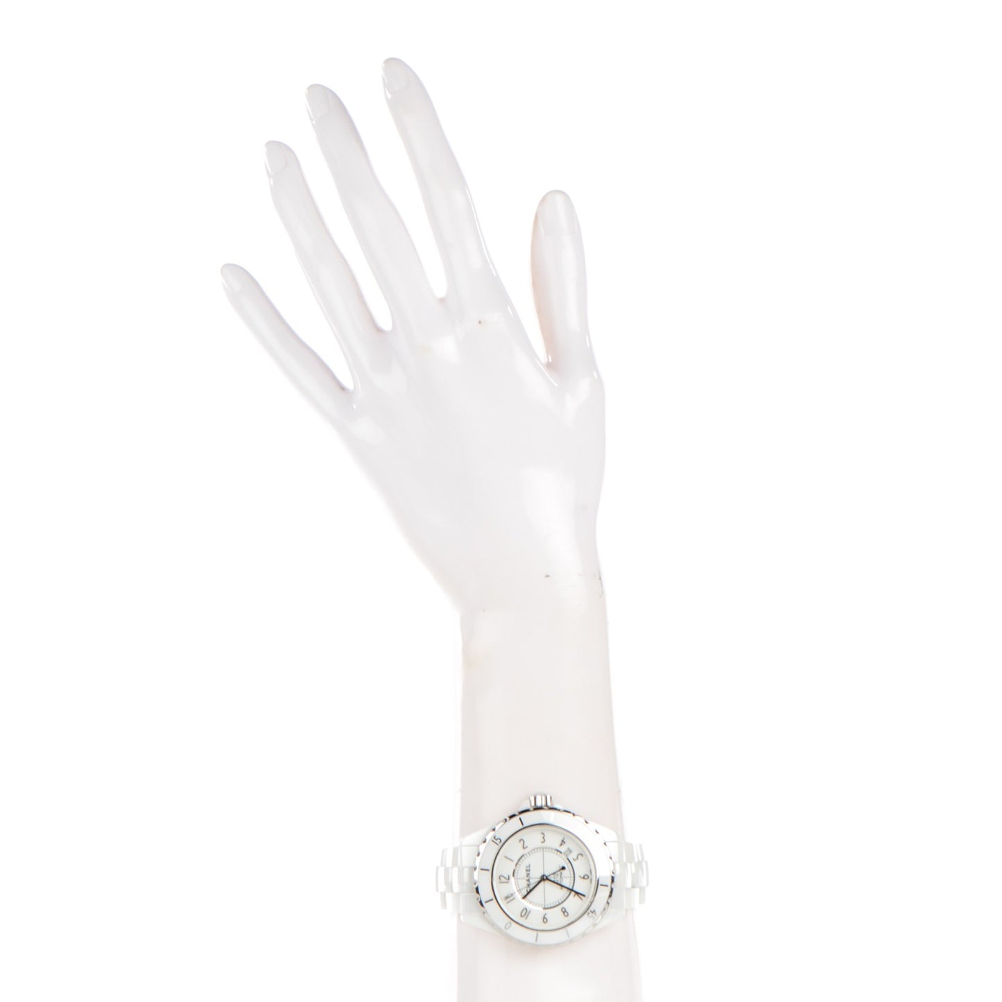 Stainless Steel Ceramic 42mm J12 Automatic Watch White