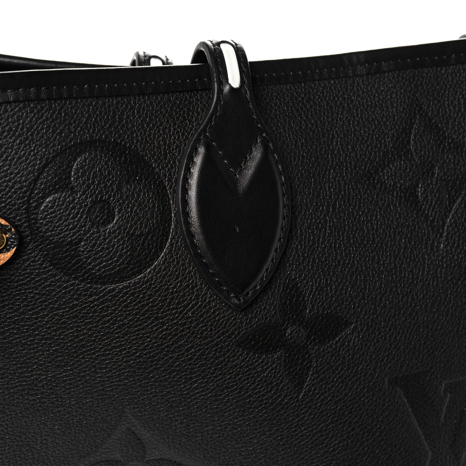 Louis Vuitton Empreinte Monogram Giant Wild At Heart Neverfull MM Black 9 of 11