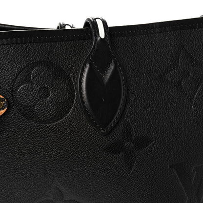 Louis Vuitton Empreinte Monogram Giant Wild At Heart Neverfull MM Black 9 of 11