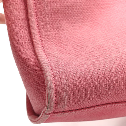 Chanel Canvas Mini Deauville Tote Red 15 of 17