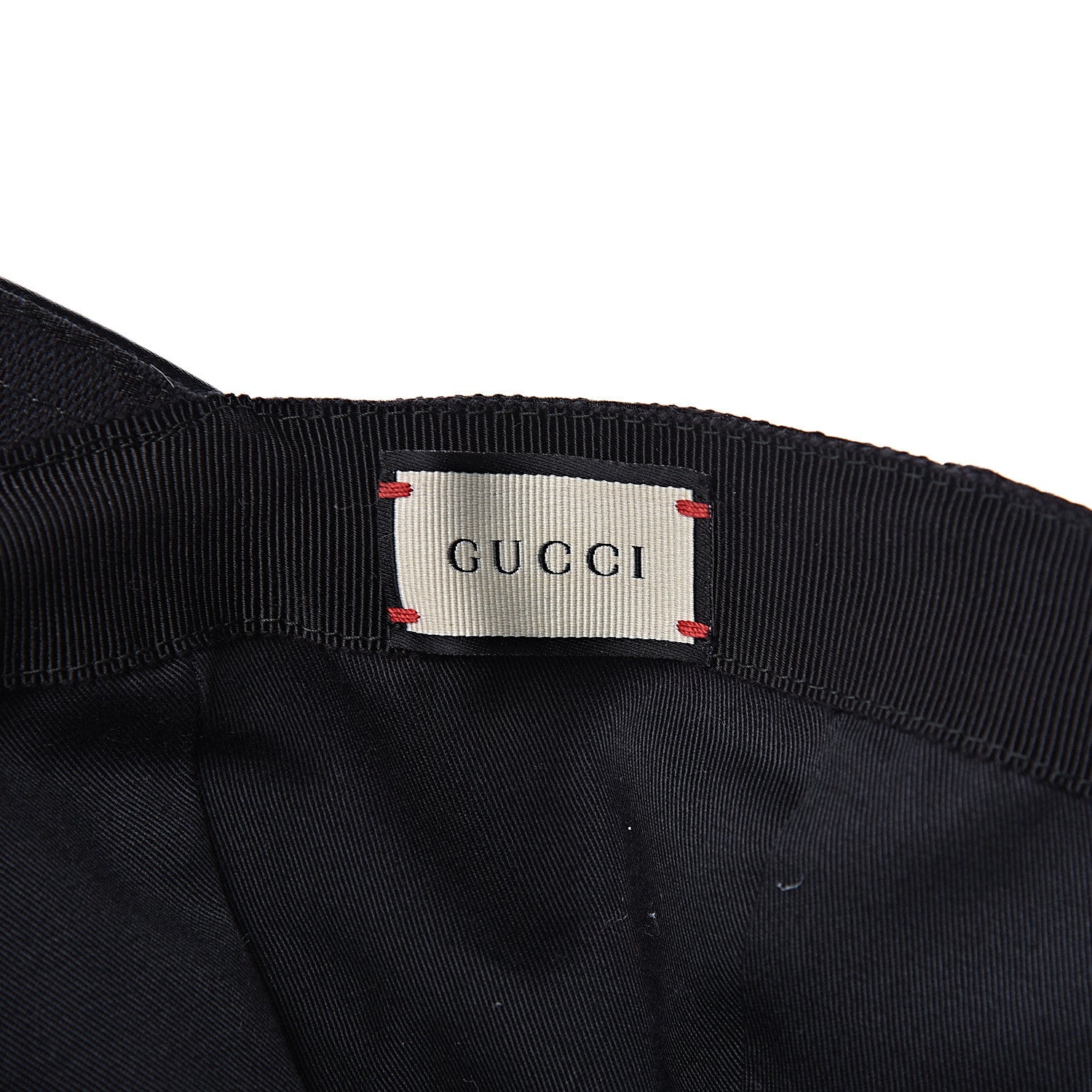 Gucci Monogram Web Baseball Hat XS Black 7 of 7