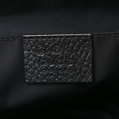 Gucci Nylon Monogram Medium Light Single Buckle Backpack Black 6 of 6