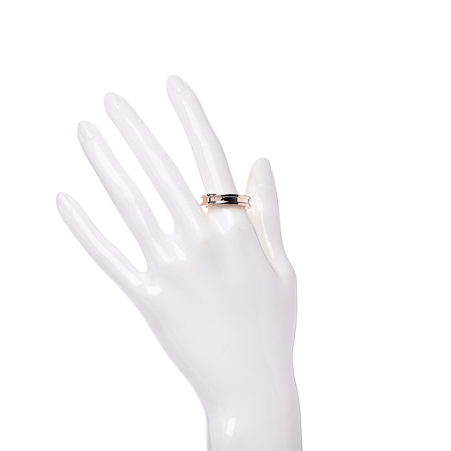18K Rose Gold B.Zero1 One-Band Ring 57 8