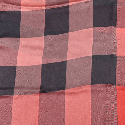 Burberry Silk Check Scarf Pink 3 of 4