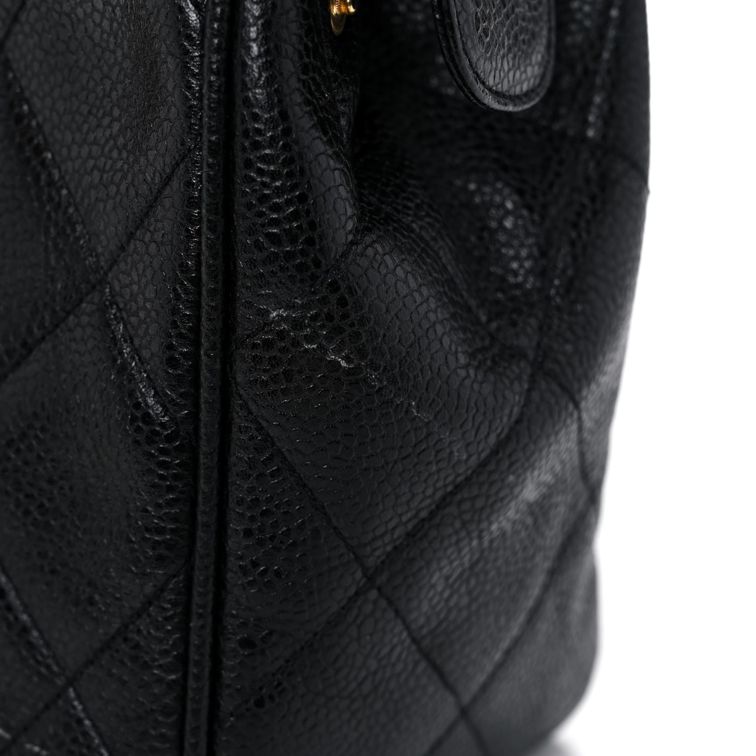 Chanel Caviar Quilted Shoulder Bag Black 20 of 21