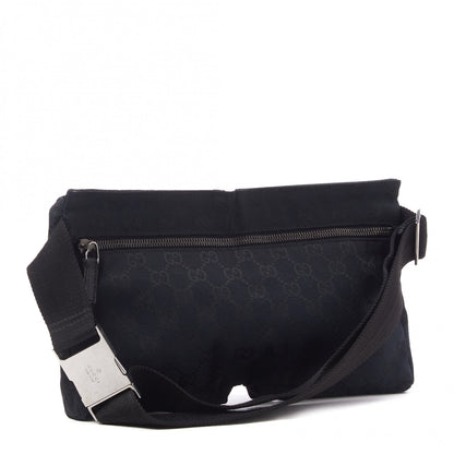 Gucci GG Monogram Double Pocket Belt Bag Black 3 of 11