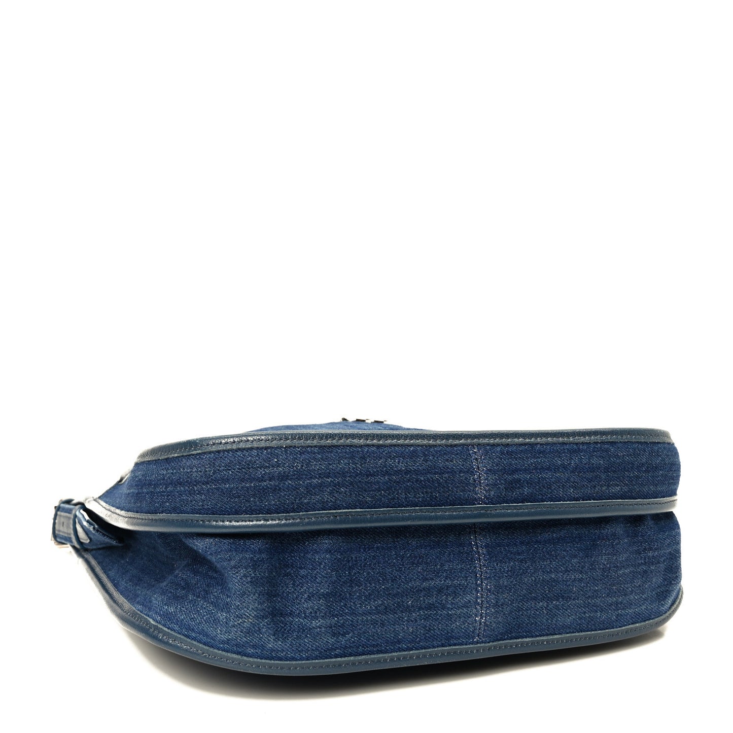Denim Quilted Jungle Stroll Hobo Blue