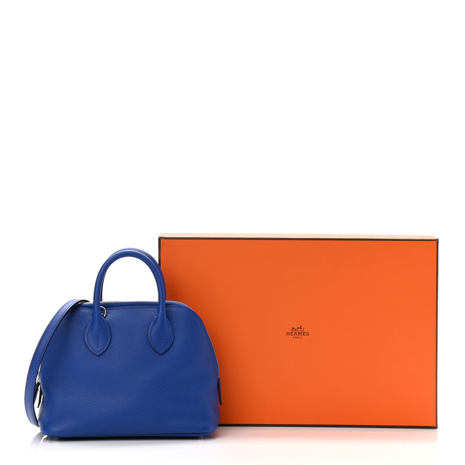 Hermes Evercolor Verso Mini 1923 Bolide Bleu Royal Fauve 12 of 12