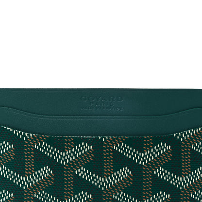 Goyard Goyardine Saint Sulpice Card Holder Green 6 of 7