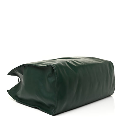 Telfar Vegan Leather Large Shopping Bag Dark Olive 4 of 19