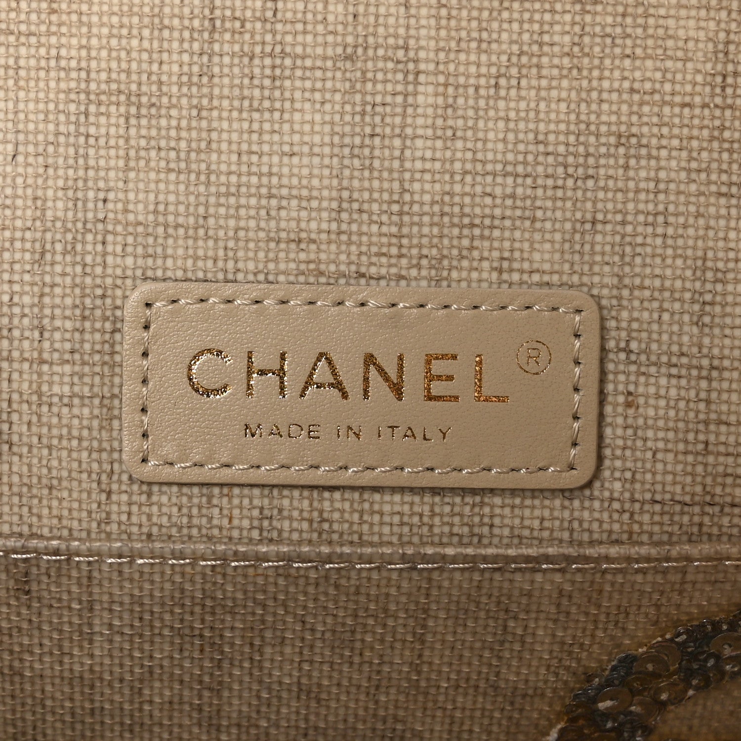 Chanel Raffia Crochet Medium Single Flap Bag Beige 7 of 10