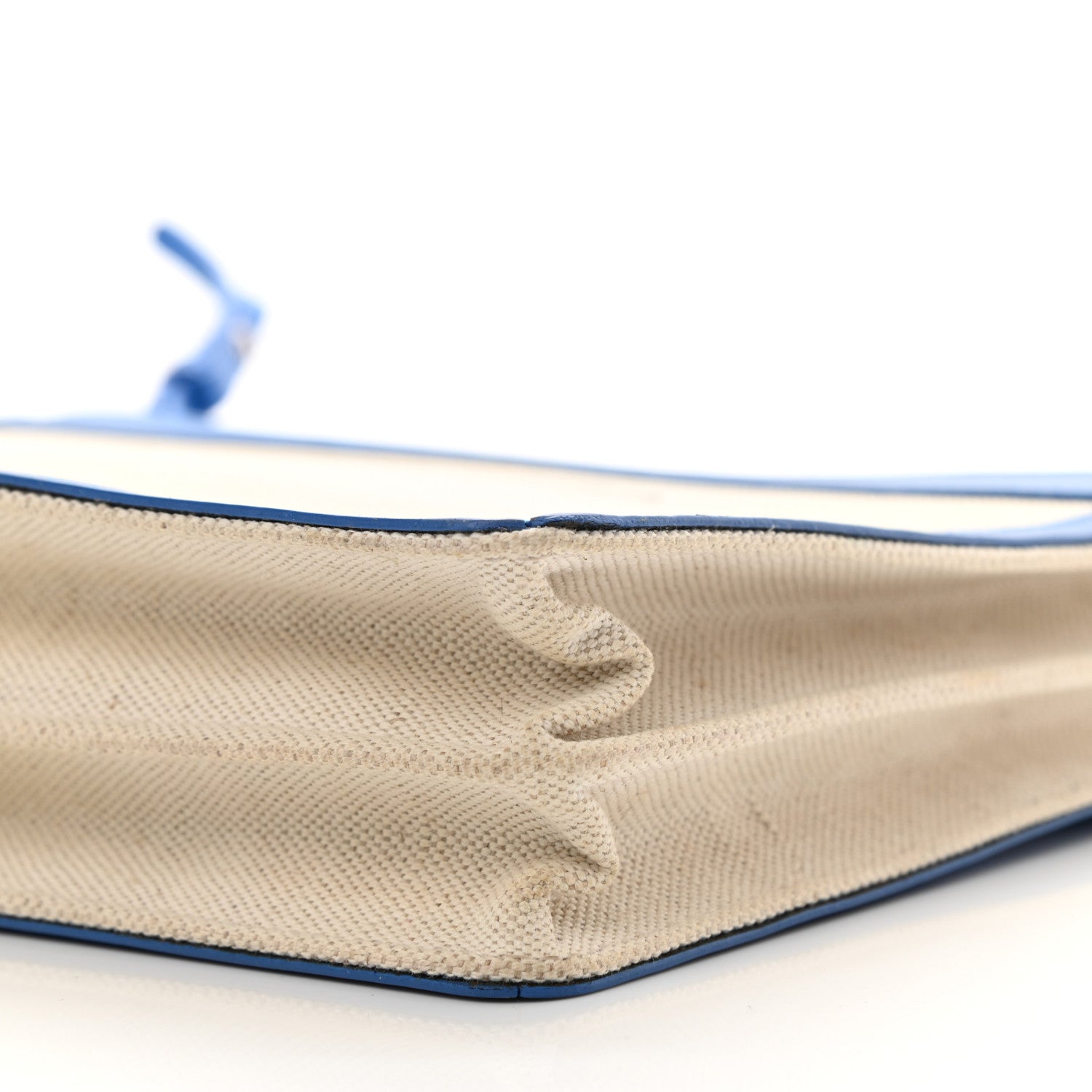 Balenciaga Cotton Canvas Pochette Crossbody Bag Bleu Pacifique 10 of 11