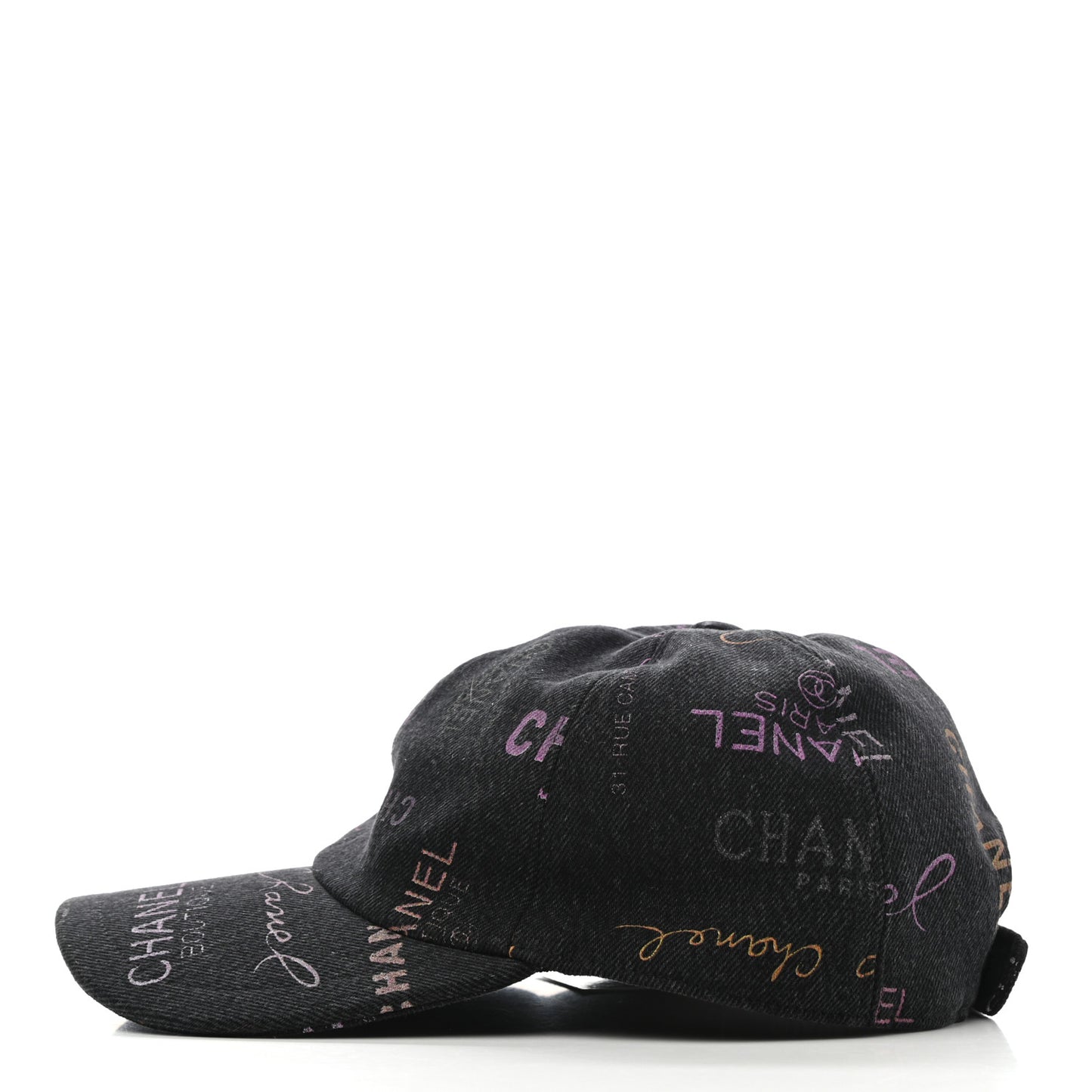 Denim Mood Cap Hat Black