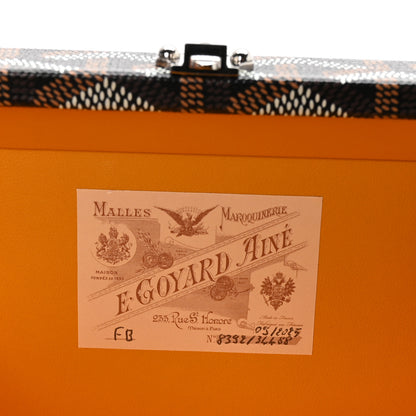 Goyard Goyardine Minaudiere Trunk Bag Black 7 of 10