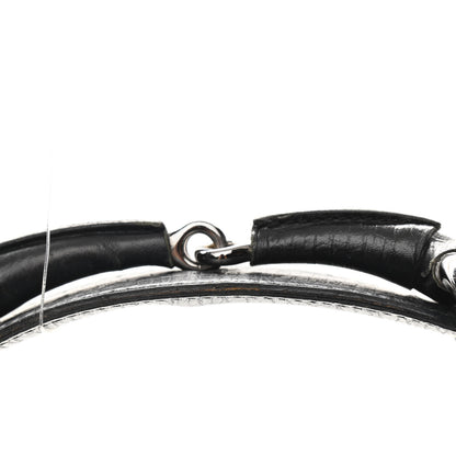 Gucci Monogram Medium Horsebit Chain Hobo Black 10 of 10