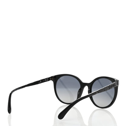 Chanel Acetate Metal Polarized Pantos Sunglasses 5440-A Black 4 of 8