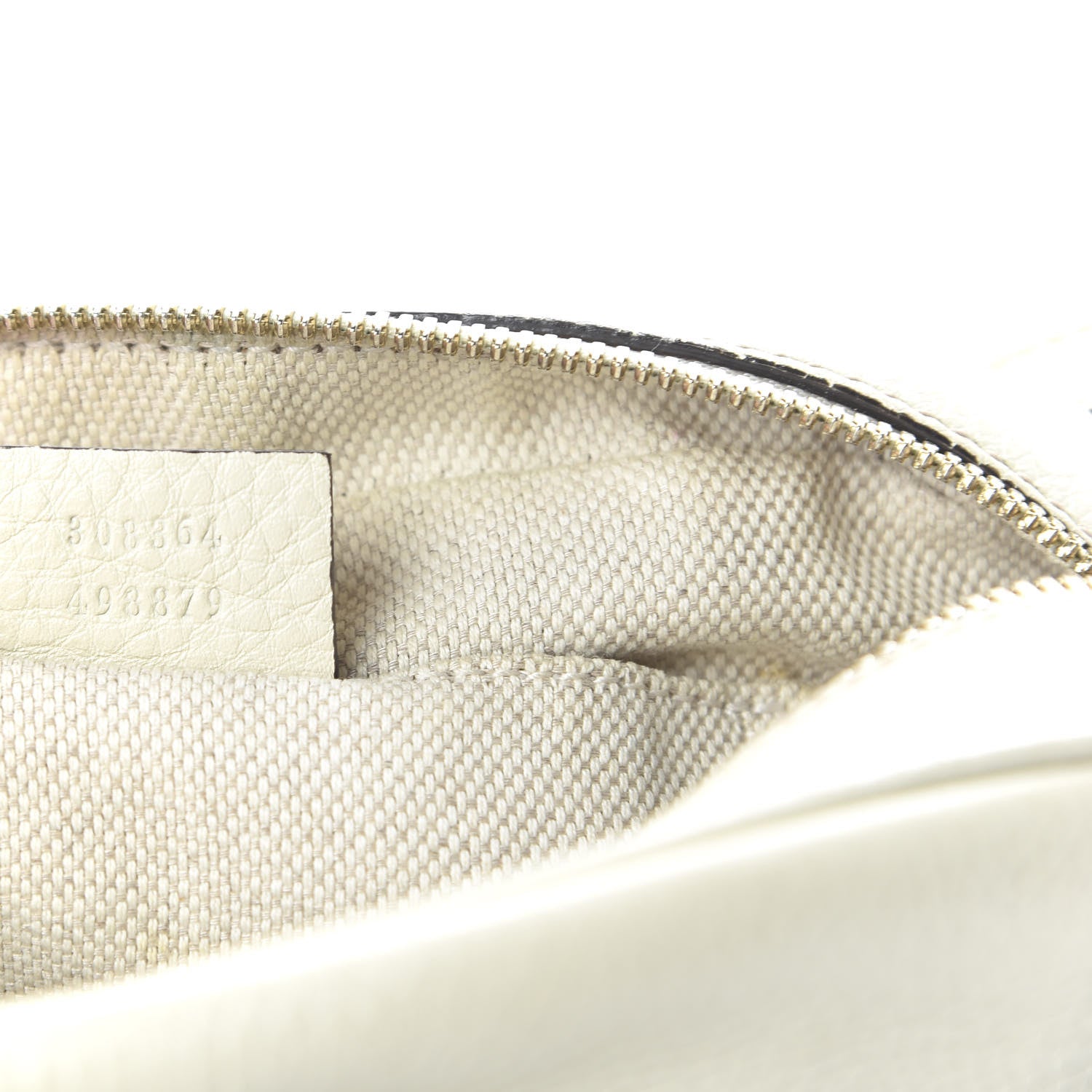 Gucci Pebbled Calfskin Small Soho Disco Bag Off White 9 of 13