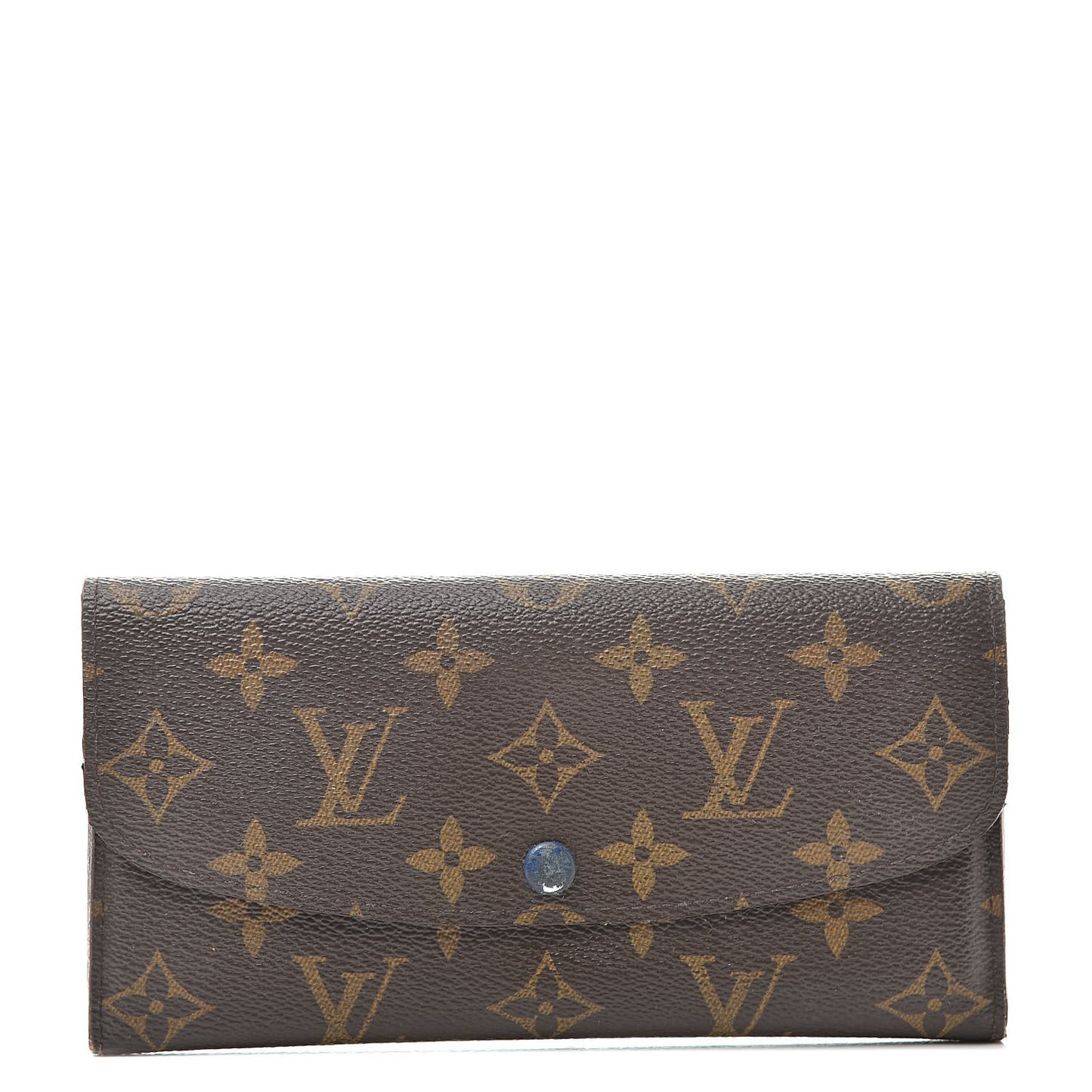 Monogram Emilie Wallet Blue