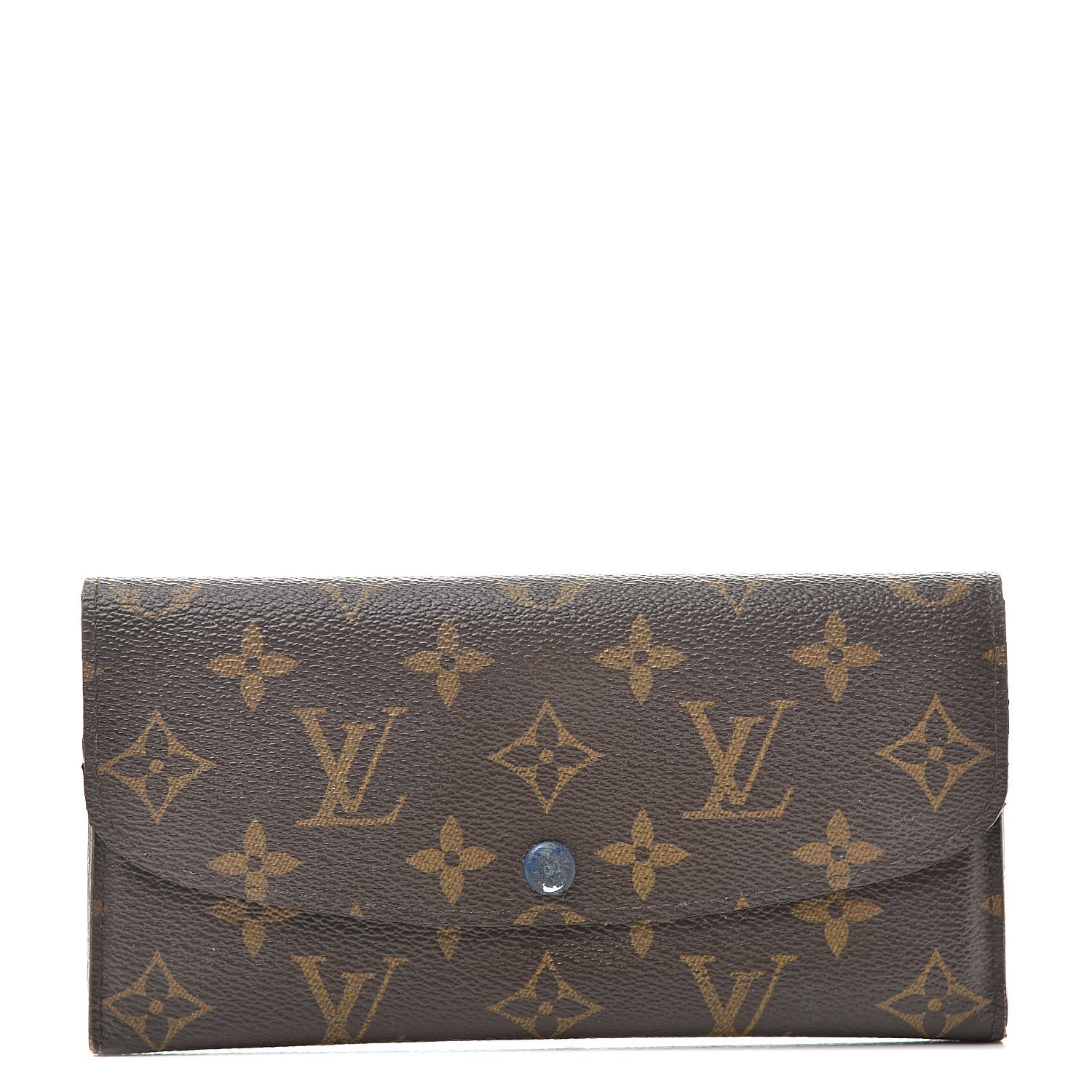 Louis Vuitton Monogram Emilie Wallet Blue 1 of 21