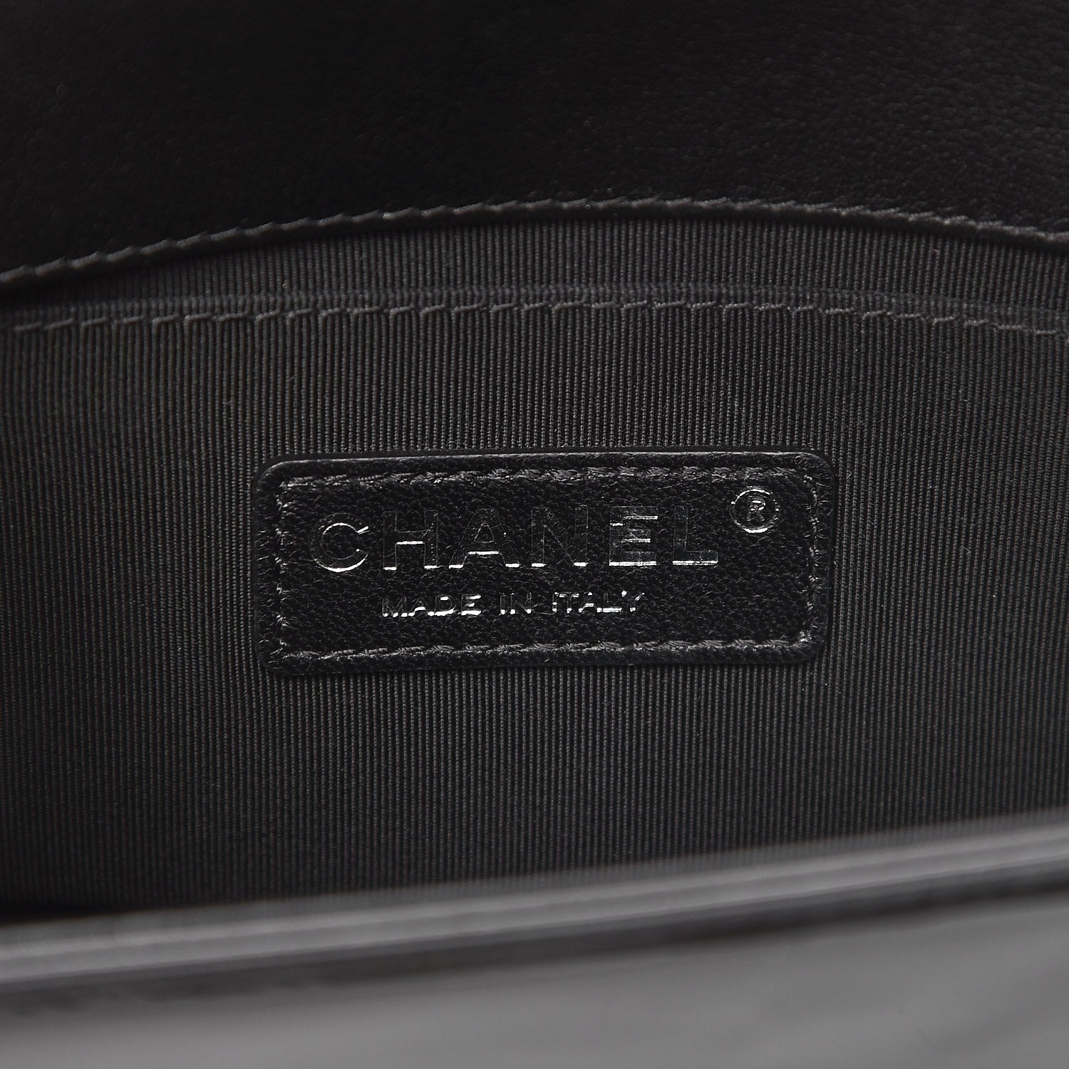 Chanel Patent Calfskin Quilted Small Boy Flap Black 6 of 7