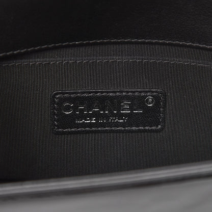 Chanel Patent Calfskin Quilted Small Boy Flap Black 6 of 7