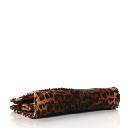 Jimmy Choo Pony Hair Crystal Venus Clutch Leopard 3 of 7