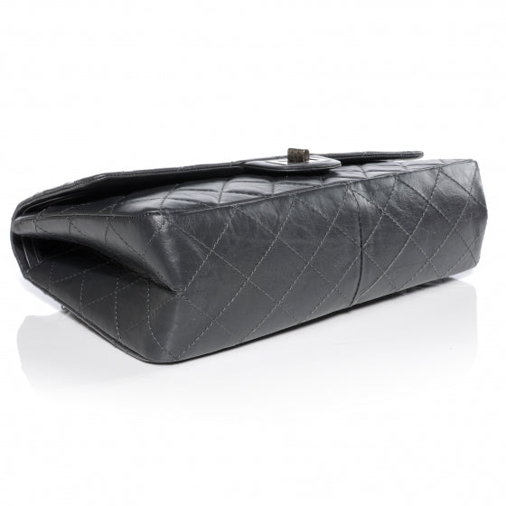 Aged Calfskin 2.55 Reissue 227 Flap Grey