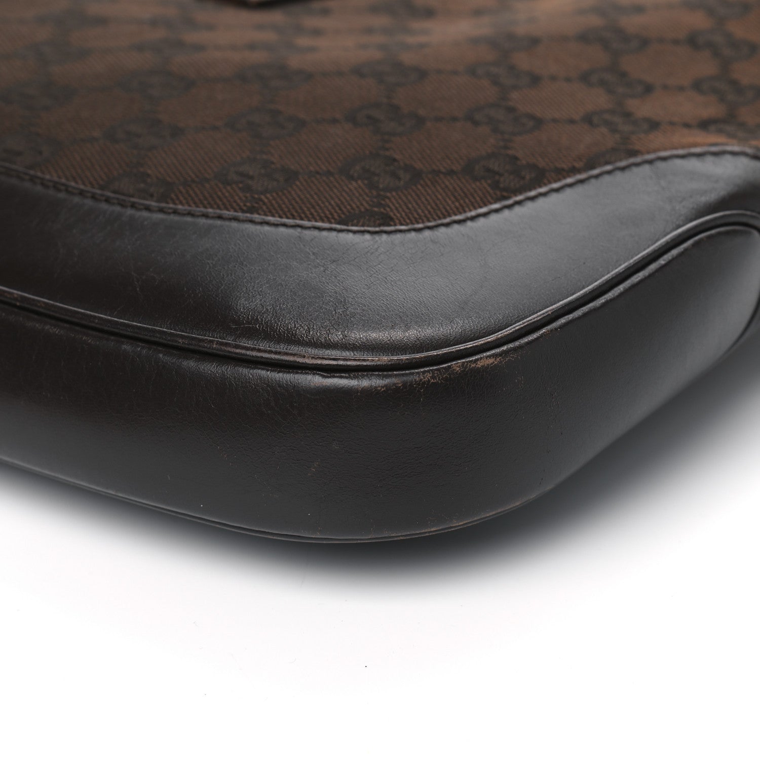 Gucci Monogram Web Small Jackie O Hobo Dark Brown 11 of 18