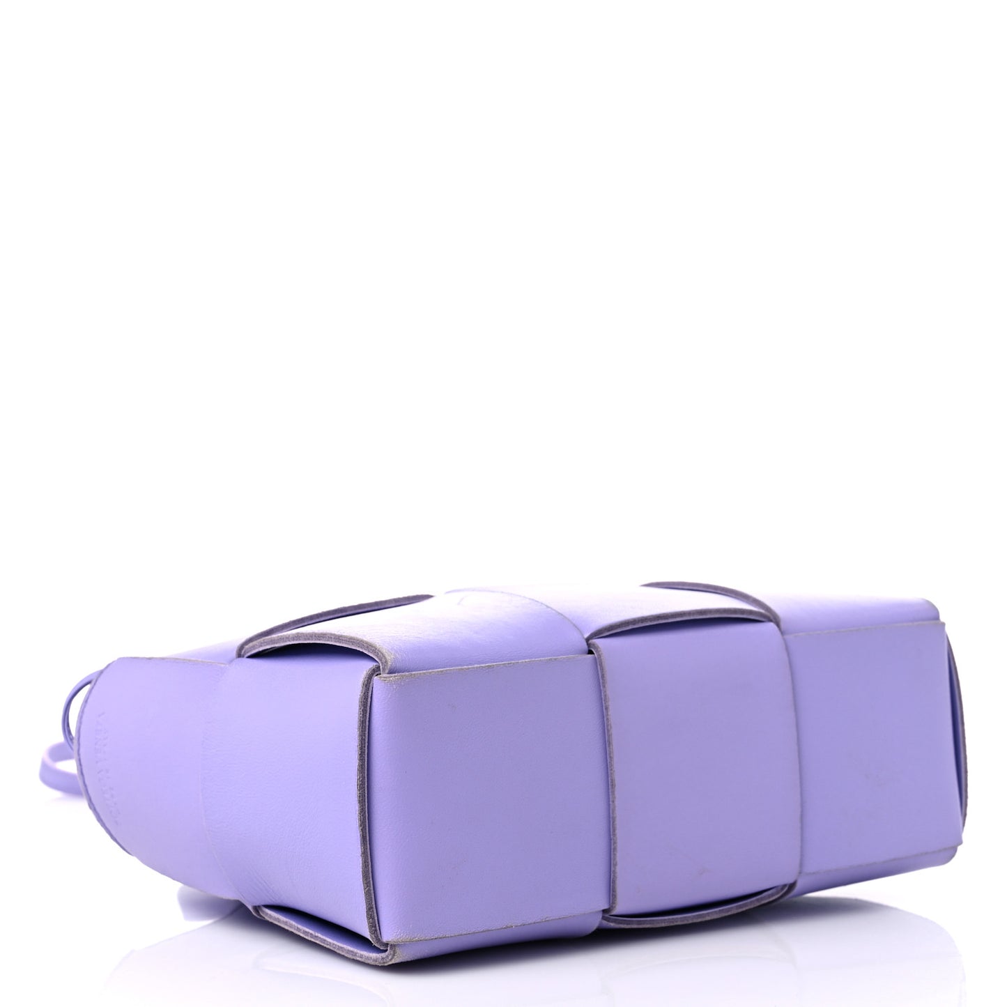 Nappa Maxi Intreccio Mini Arco Tote Wisteria