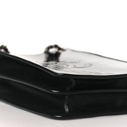 Chanel Patent CC Phone Holder Crossbody Black 5 of 10