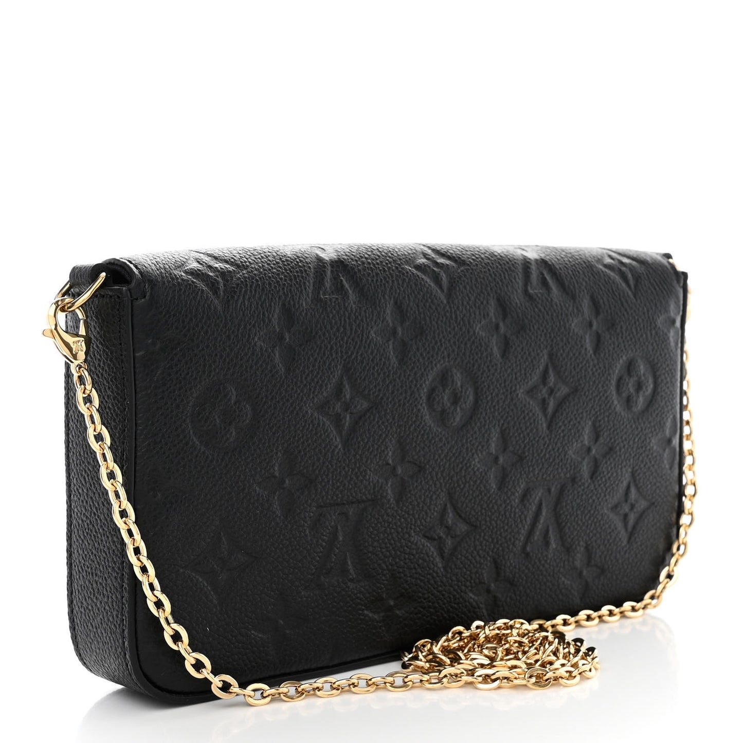 Empreinte Pochette Felicie Chain Wallet Black