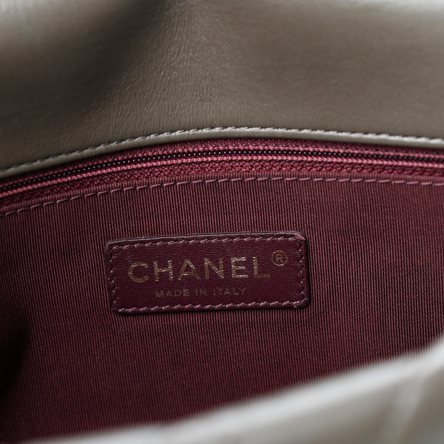 Chanel Lambskin Quilted Tri-Color Double Flap Black Taupe Brown 6 of 10