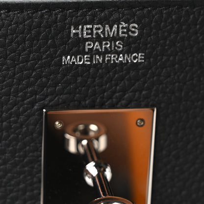 Hermes Togo Birkin 40 Black 6 of 10