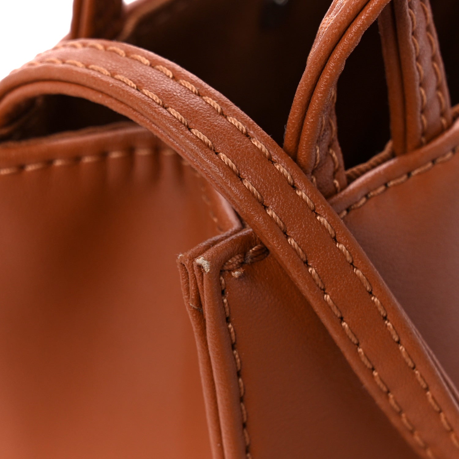 Telfar Vegan Leather Small Shopping Bag Tan 11 of 11