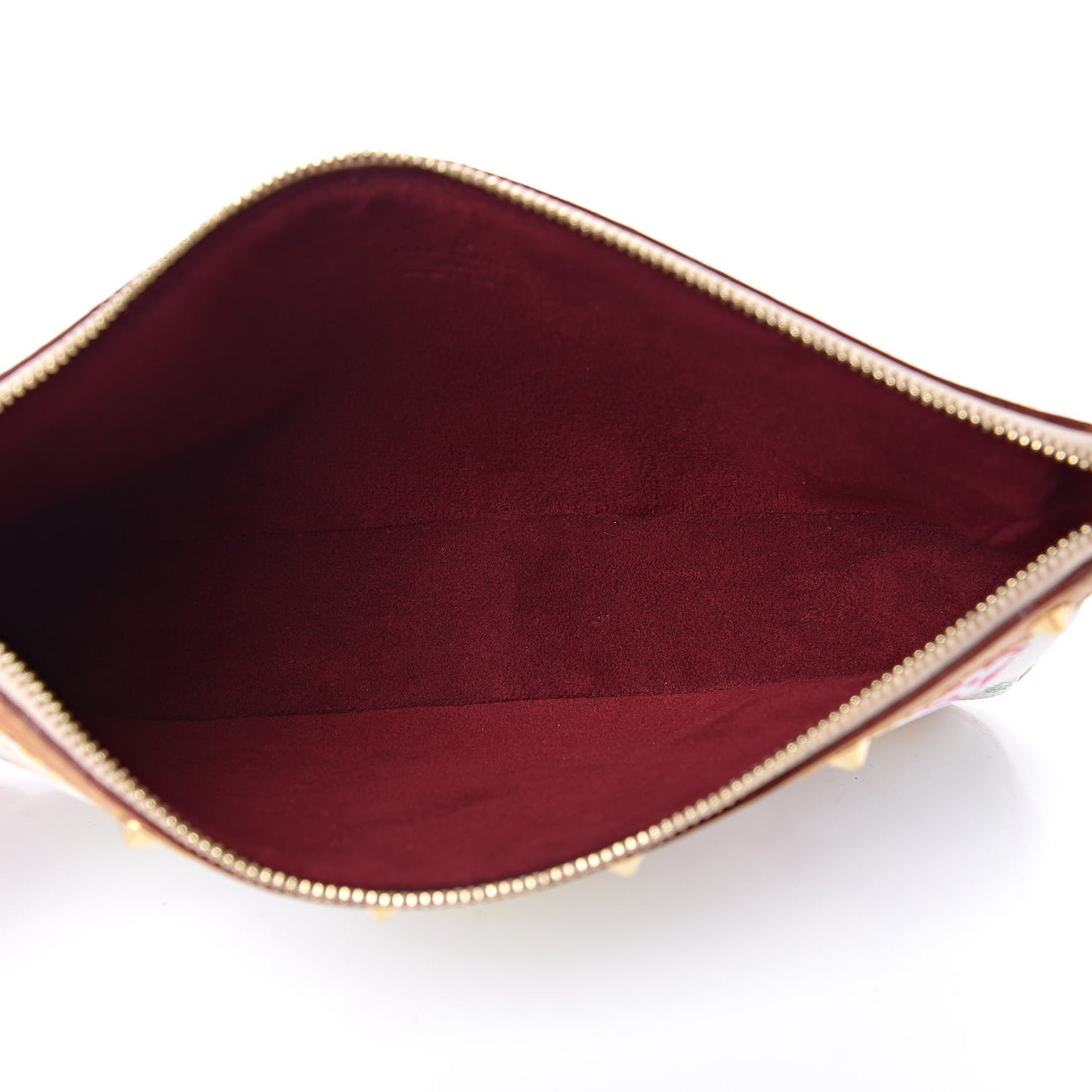 Monogram Multicolor Pochette Accessories White