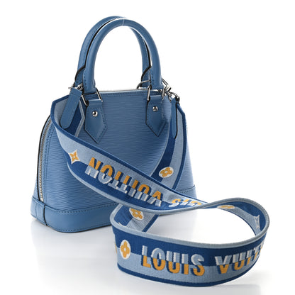 Louis Vuitton Epi Jacquard Alma BB Bleuet 3 of 8