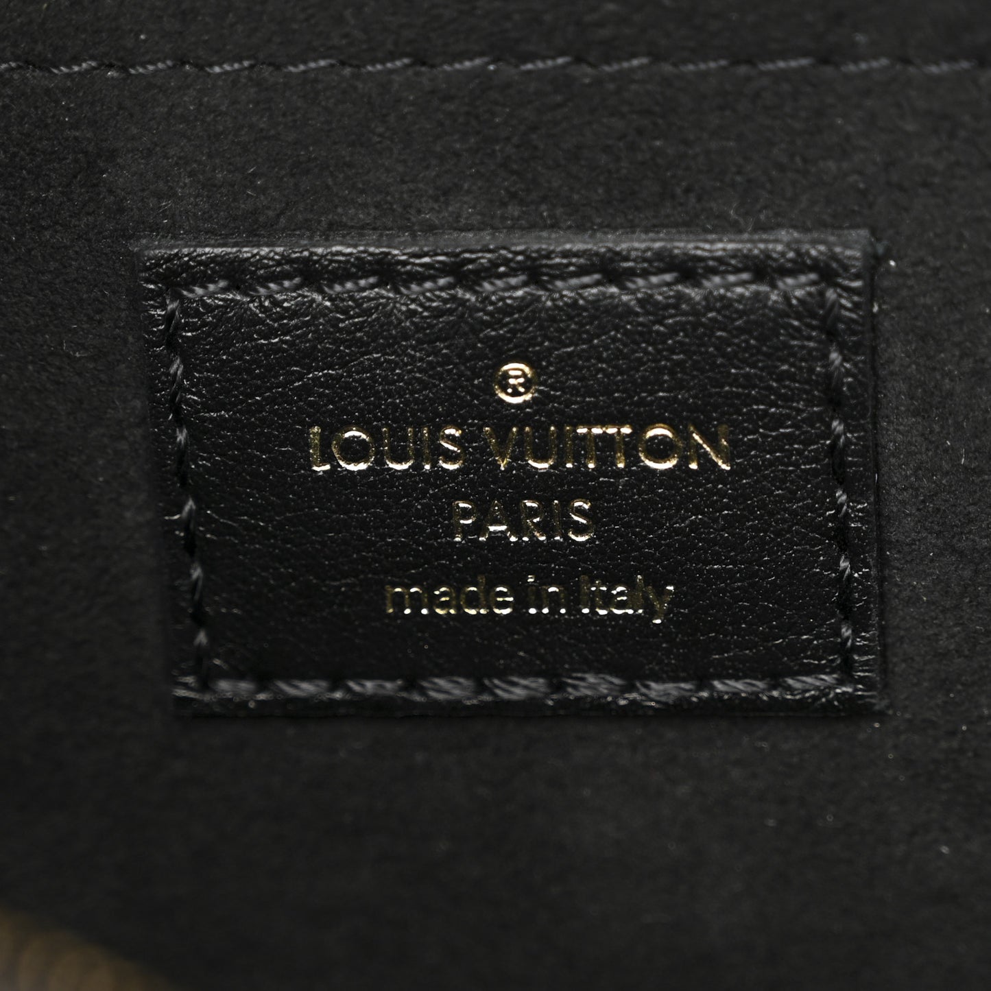 Calfskin LV New Wave Chain Bag Black