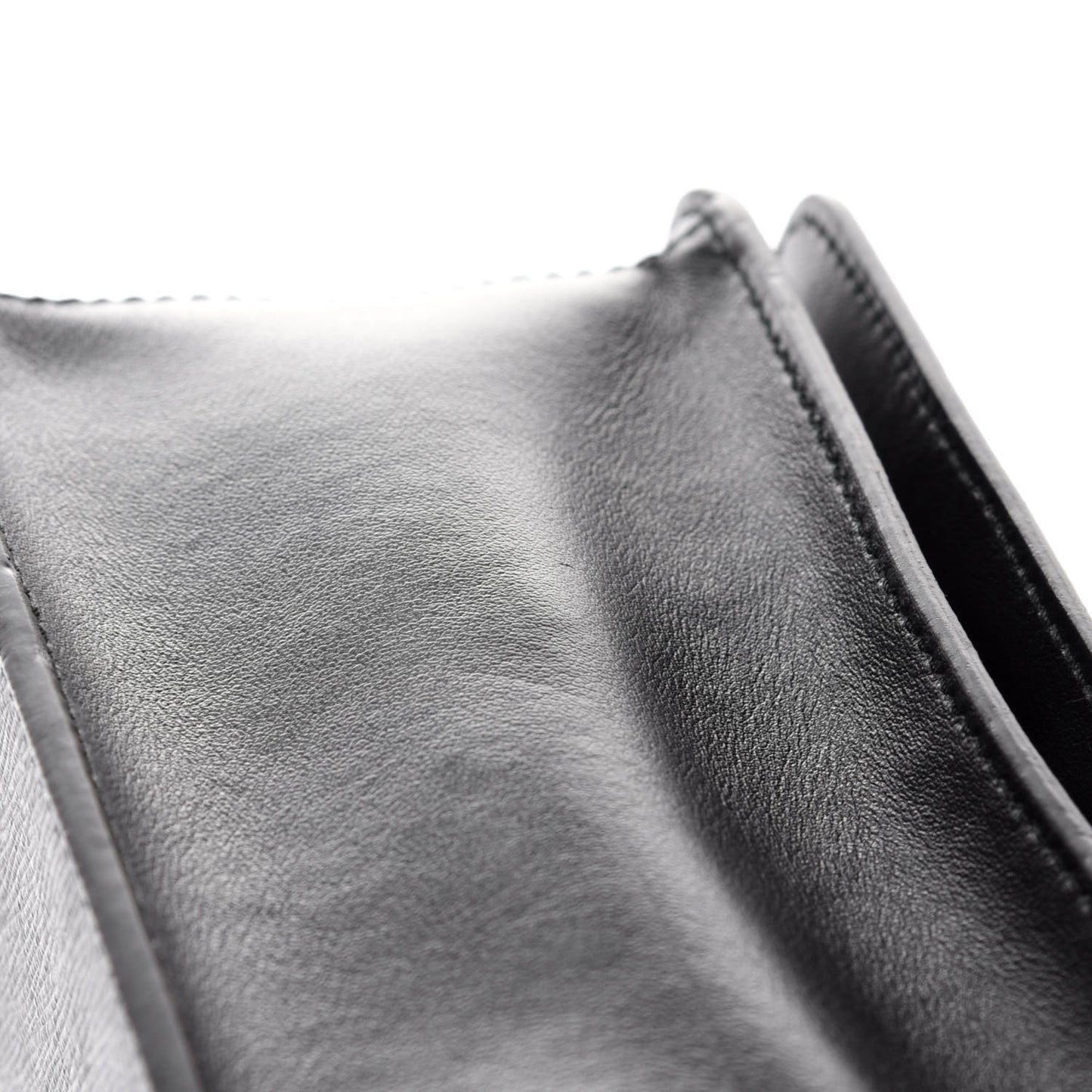 Saffiano Flap Bag Black