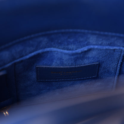 Saint Laurent Calfskin Nano Sac De Jour Royal Blue 10 of 11