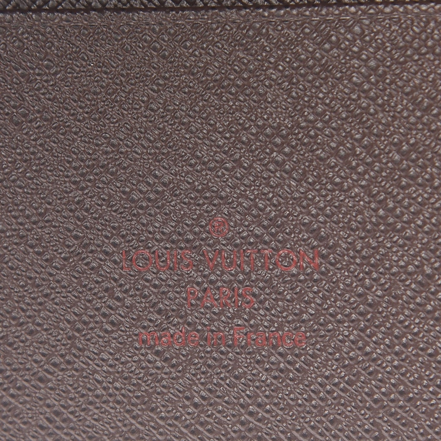 Damier Ebene Large Ring Agenda Cover