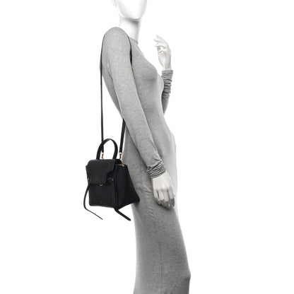 Celine Grained Calfskin Nano Belt Bag Black 2 of 11