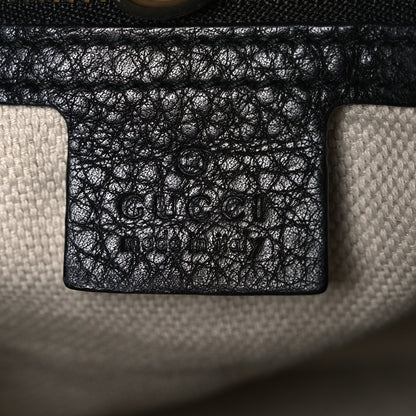 Gucci Pebbled Calfskin Medium Soho Chain Shoulder Bag Black 6 of 10