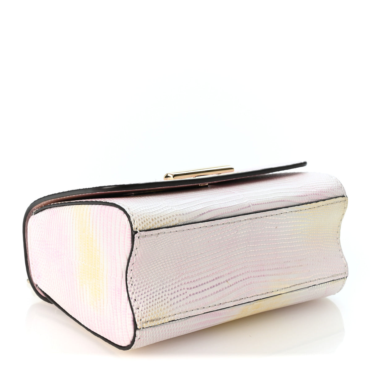 Louis Vuitton Iridescent Lizard Mini Twist Shoulder Bag Pastel Mirage 5 of 10