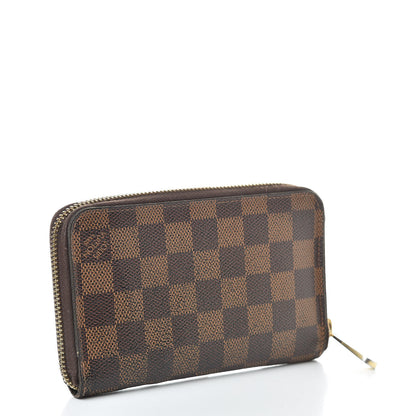 Louis Vuitton Damier Ebene Zippy Compact Wallet 3 of 11