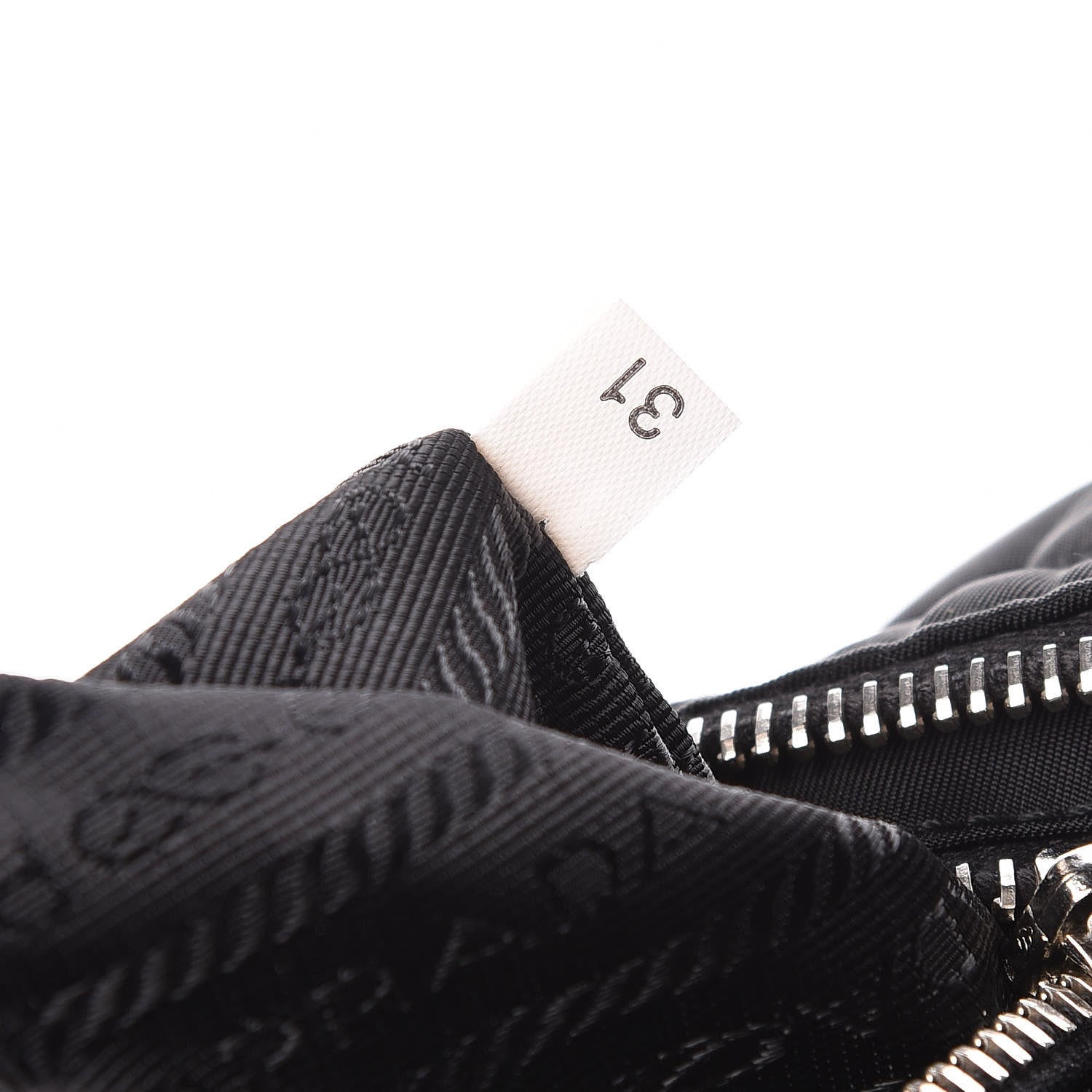 Prada Tessuto Nylon Quilted Small Tote Black 7 of 12