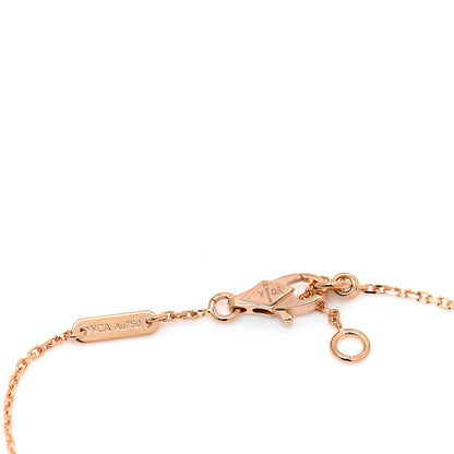 Van Cleef & Arpels 18K Rose Gold Sweet Alhambra Bracelet 4 of 7